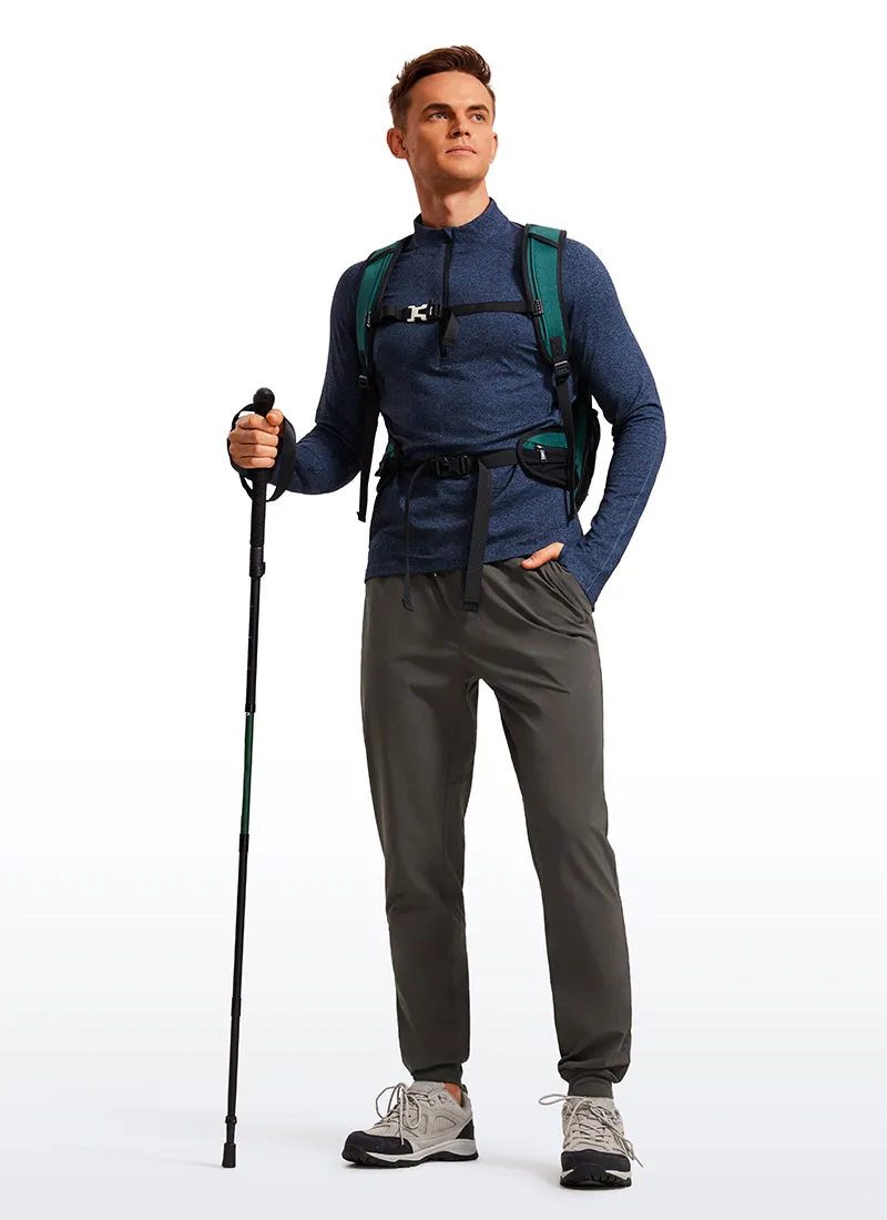 Lightweight Water Resistant Athletic Joggers with Zip Pockets 31" sold by CRZ Yoga product image thumbnail 3