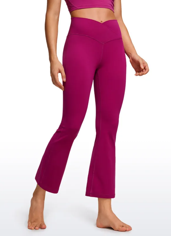 Butterluxe Crossover Flare Leggings 25.6'' - V Cross Waist sold by CRZ Yoga