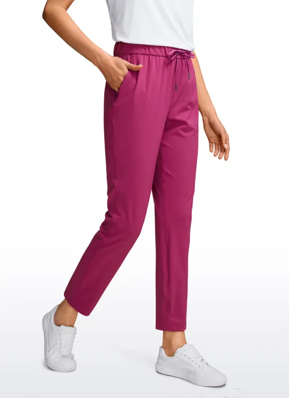 Stretch Drawstring 7/8 Pants with Pockets 27'' sold by CRZ Yoga