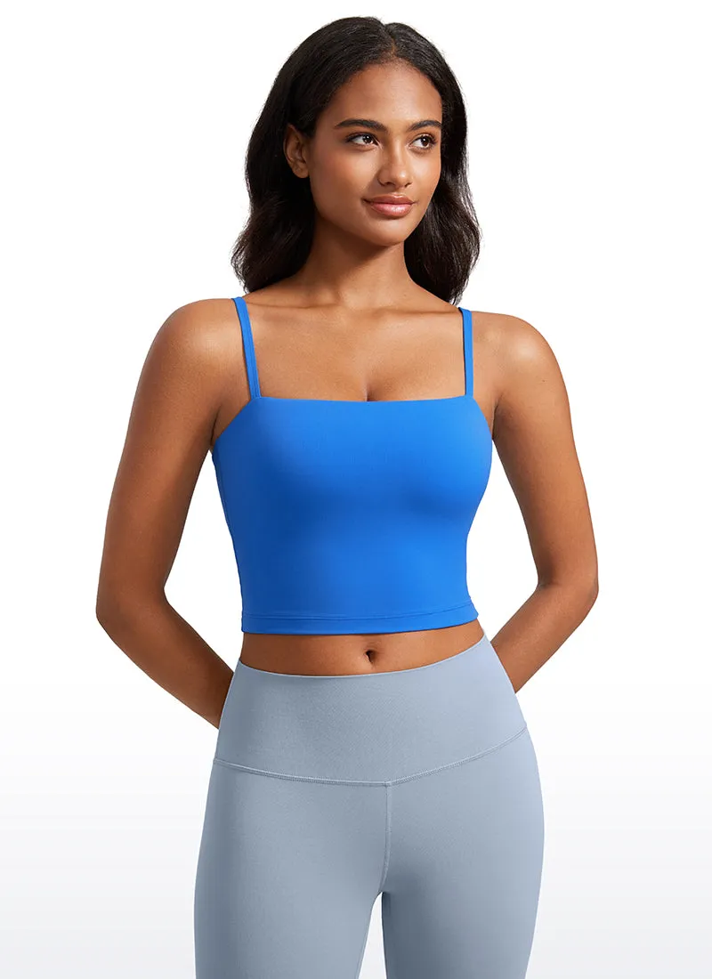 Butterluxe Built in Bra Adjustable Strap Tank sold by CRZ Yoga