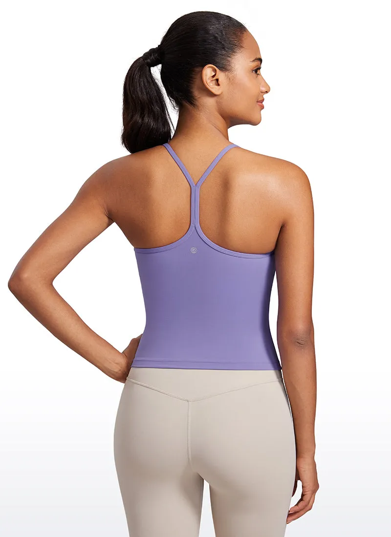 Butterluxe Built in Bra Halter Y Back Tank sold by CRZ Yoga product image thumbnail 2