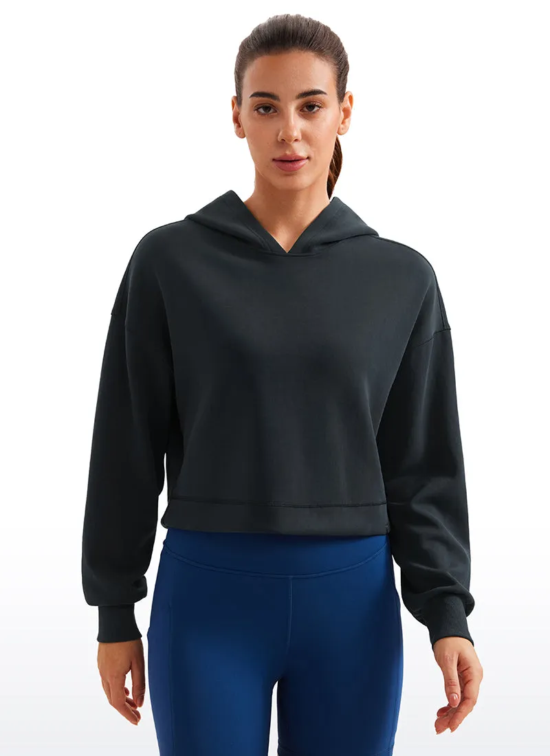 SoftAura Cropped Pullover Hoodie sold by CRZ Yoga product image thumbnail 5