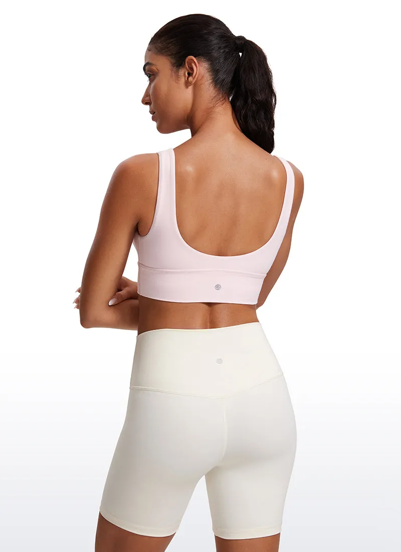 Butterluxe Deep V Neck Longline Sports Bra sold by CRZ Yoga product image thumbnail 2