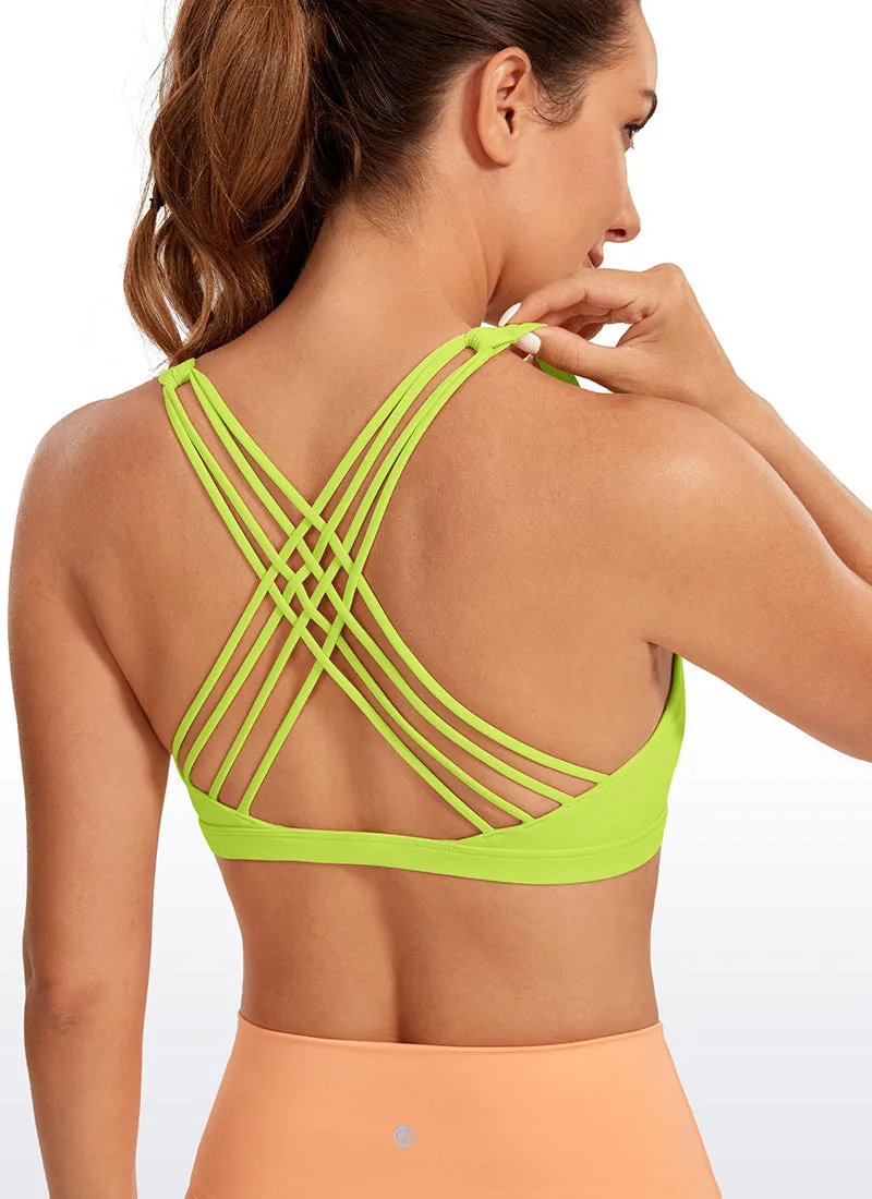 Nakedfeel Strappy Bra Low Cut sold by CRZ Yoga product image thumbnail 3