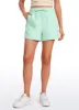 Cotton High Rise Sweat Shorts 4'' sold by CRZ Yoga