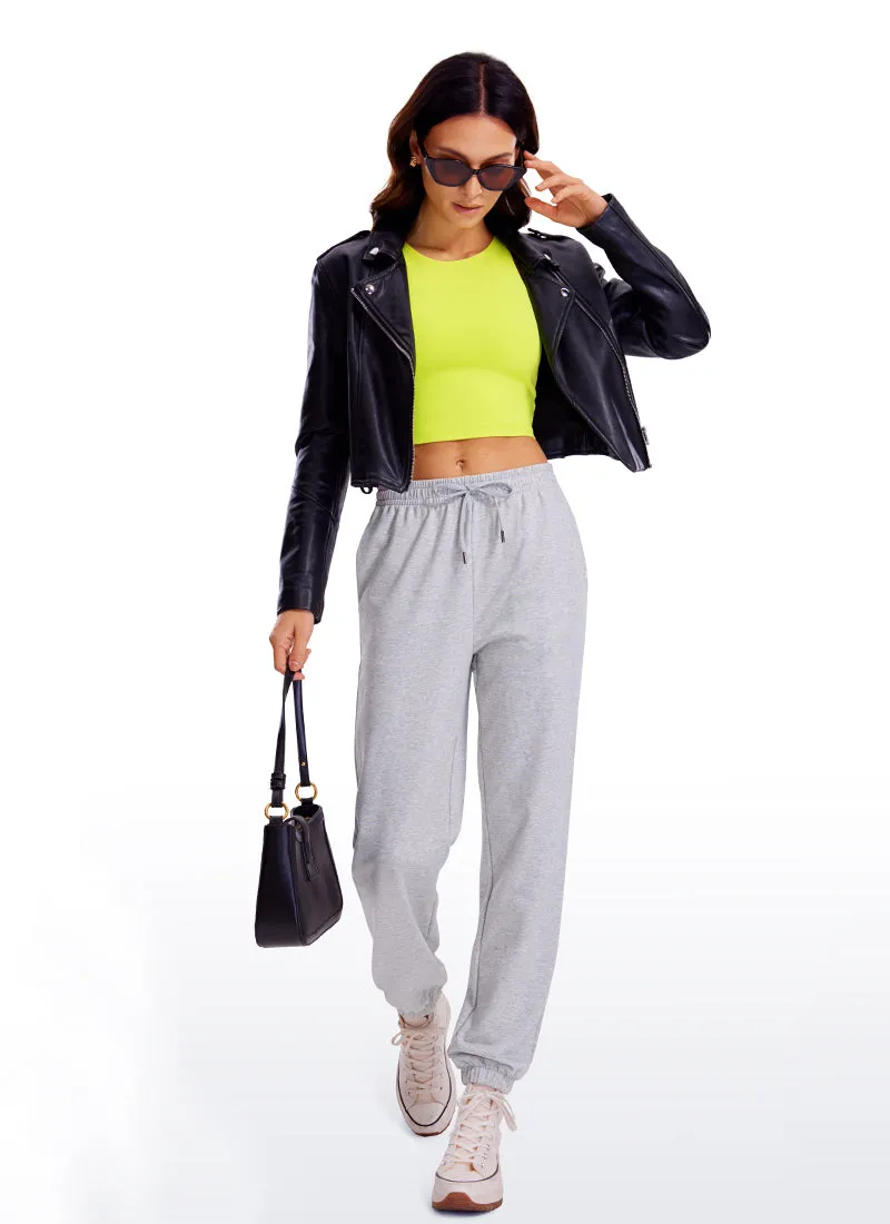 Butterluxe Cropped Wide Back Tank sold by CRZ Yoga product image thumbnail 4