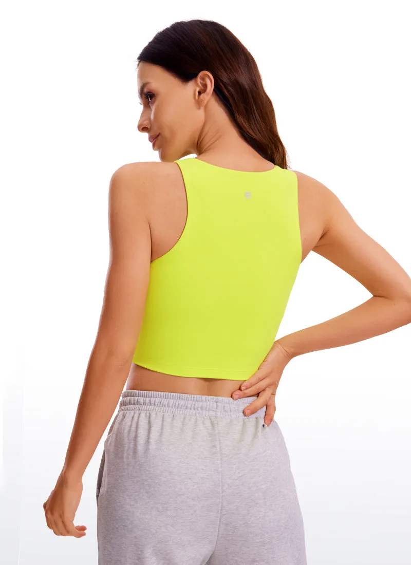 Butterluxe Cropped Wide Back Tank sold by CRZ Yoga product image thumbnail 2