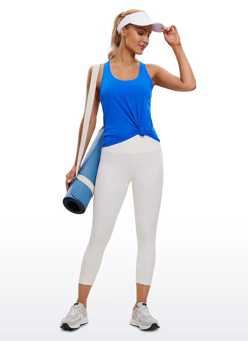 Pima Cotton Hip Length Racerback Tank sold by CRZ Yoga product image thumbnail 3