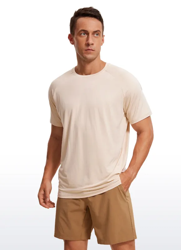 Workout Short Sleeve Round Neck sold by CRZ Yoga