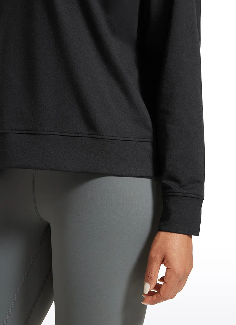 Cloud Jersey Pullover Long Sleeve sold by CRZ Yoga product image thumbnail 4