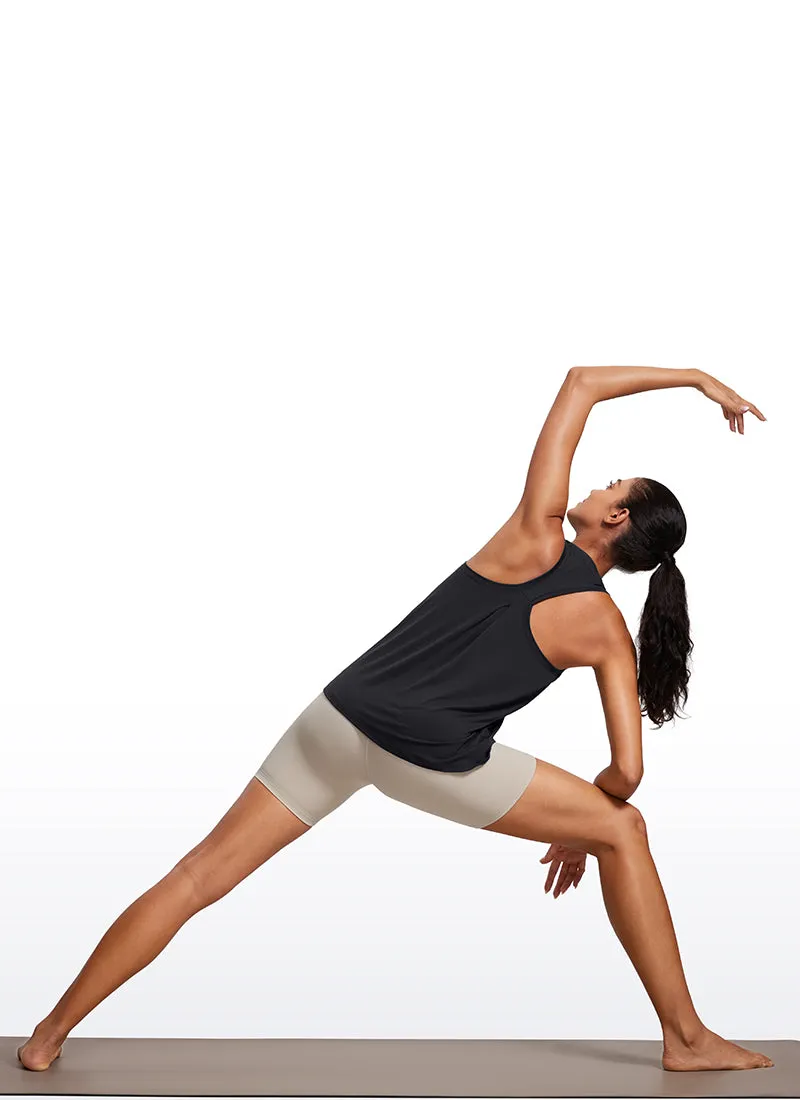 Racerback High Crewneck Workout Tanks Casual Sleeveless sold by CRZ Yoga product image thumbnail 3