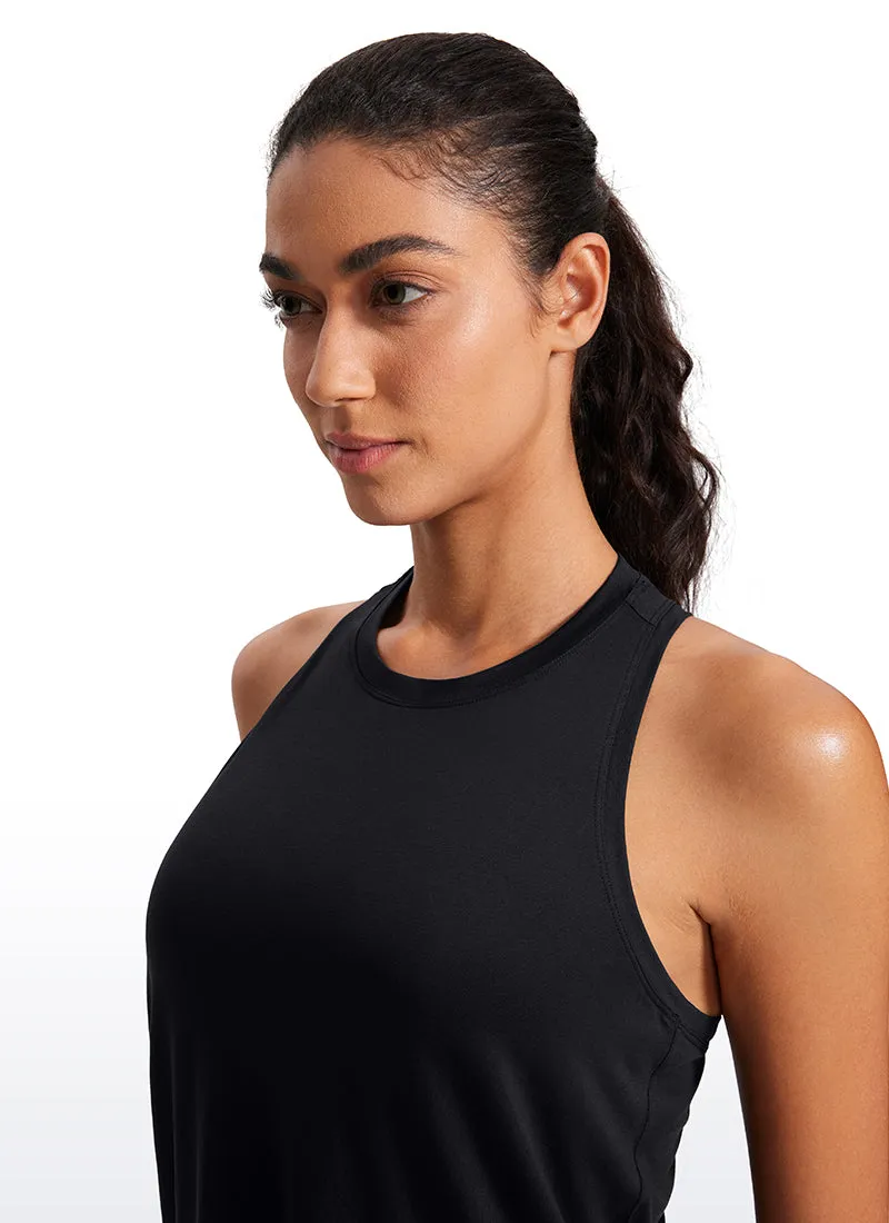 Racerback High Crewneck Workout Tanks Casual Sleeveless sold by CRZ Yoga product image thumbnail 4