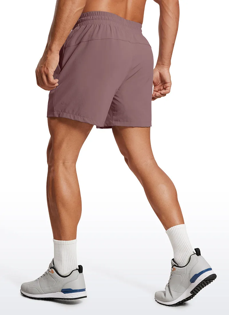 Feathery-Fit 2 in 1 Athletic Shorts 5''- with Pockets sold by CRZ Yoga product image thumbnail 2
