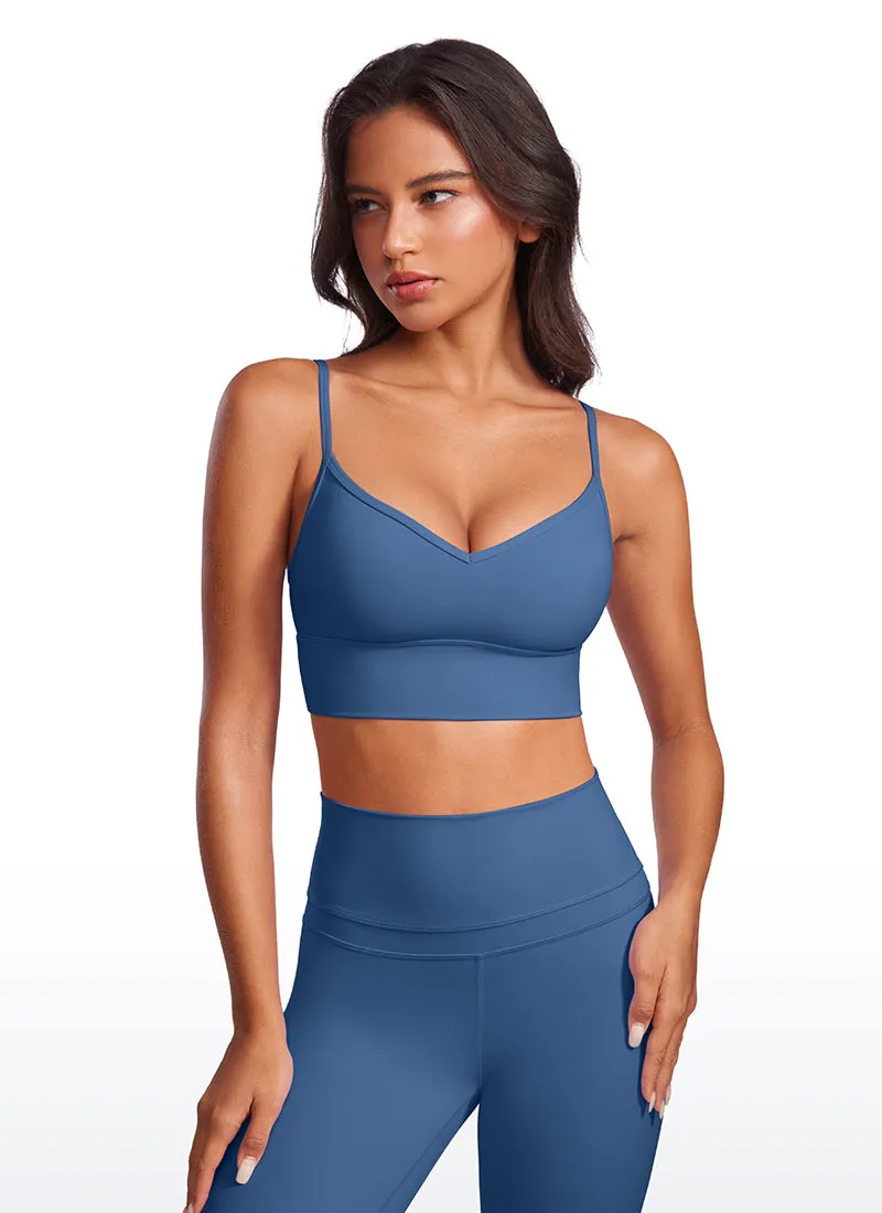 Butterluxe Longline Spaghetti Strap Bra sold by CRZ Yoga product image thumbnail 5