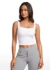 Butterluxe Double Lined Square Neck Tank Tops sold by CRZ Yoga