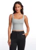 Butterluxe Double Lined Square Neck Tank Tops sold by CRZ Yoga
