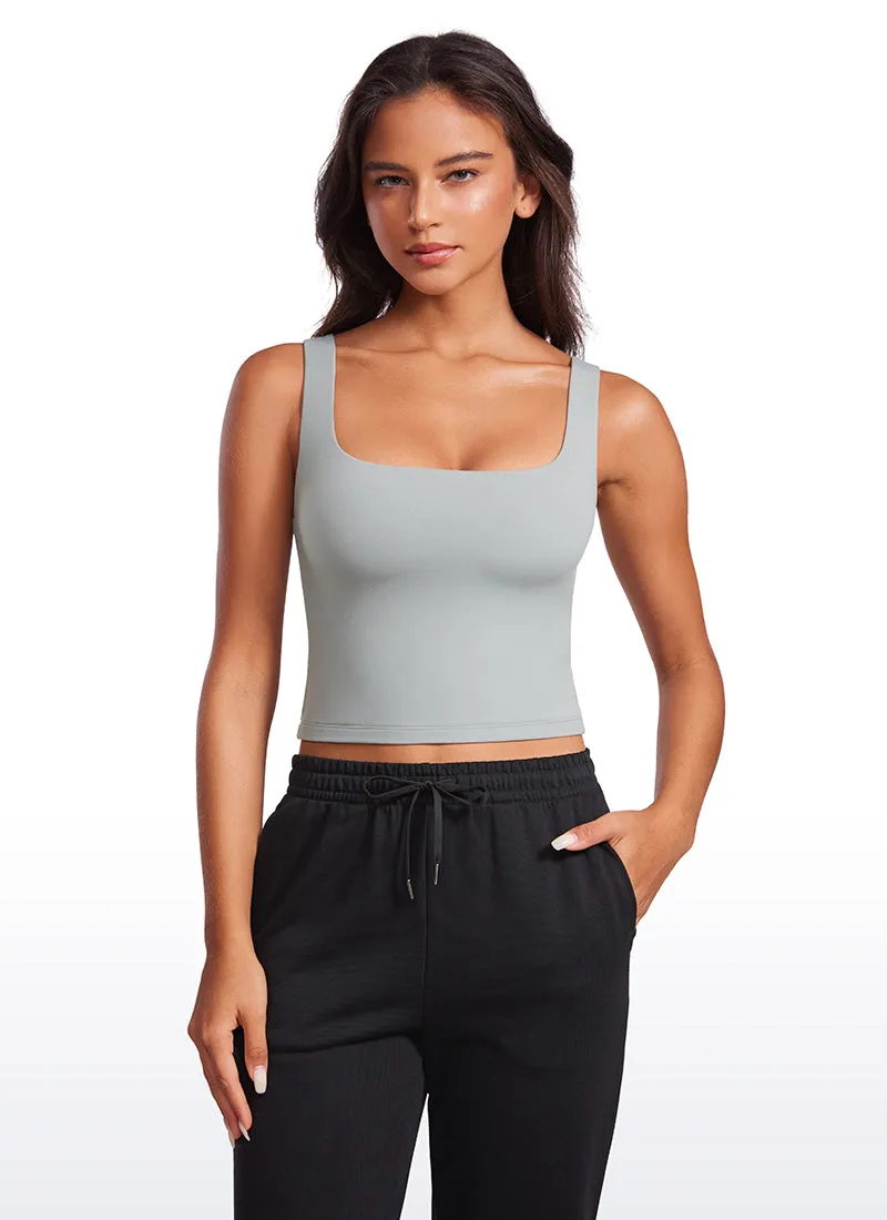 Butterluxe Double Lined Square Neck Tank sold by CRZ Yoga product image thumbnail 5