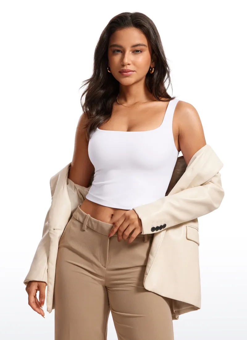 Butterluxe Double Lined Square Neck Tank sold by CRZ Yoga product image thumbnail 3