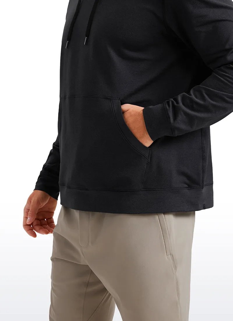 Cloud Jersey Pullover Hoodie Long Sleeve with Pocket sold by CRZ Yoga product image thumbnail 4