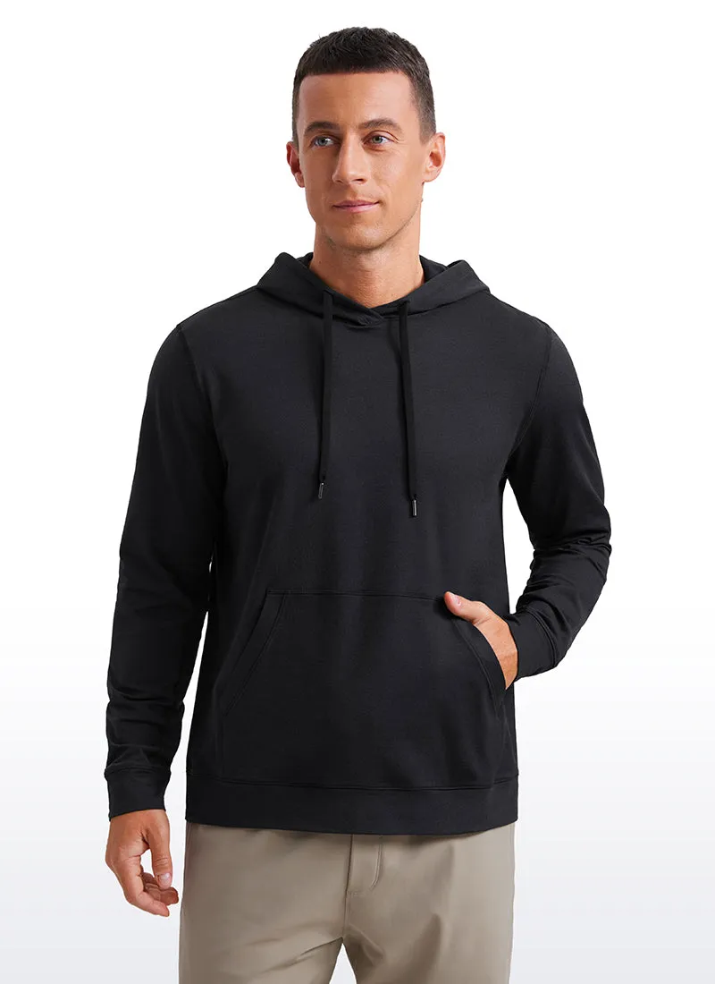 Cloud Jersey Pullover Hoodie Long Sleeve with Pocket sold by CRZ Yoga