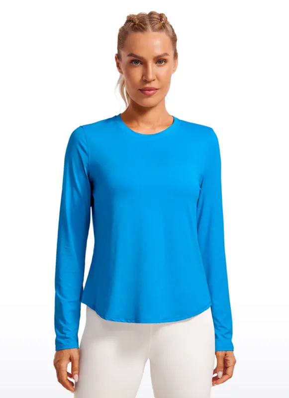 UPF 50+ Lightweight Long Sleeves High Neck sold by CRZ Yoga