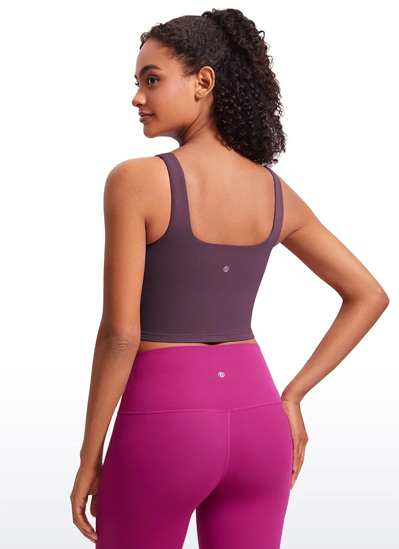 Butterluxe Square Neck Built in Bra Tank sold by CRZ Yoga product image thumbnail 2
