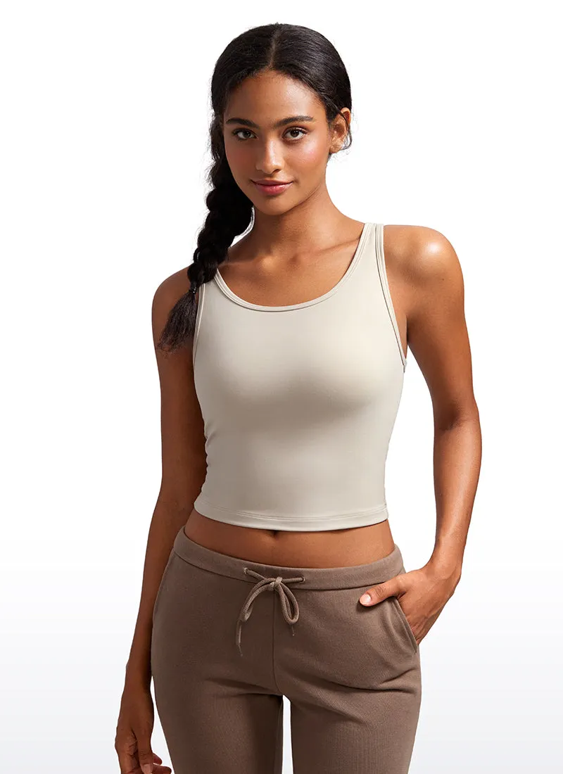 Butterluxe Double Lined Scoop Neck Tank Top sold by CRZ Yoga