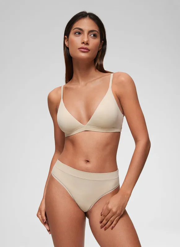 Softhold Double Lined Adjustable Bralette sold by CRZ Yoga