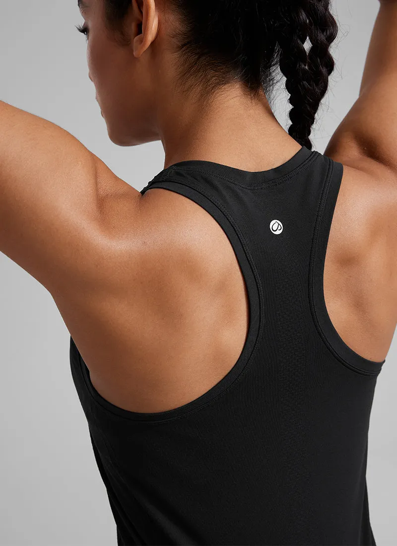 Seamless Racerback Scoop Neck Tank sold by CRZ Yoga product image thumbnail 4