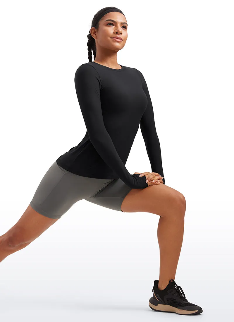 Cloudweight Long Sleeve With ThumbHole sold by CRZ Yoga product image thumbnail 3
