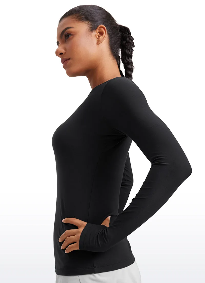 Cloudweight Long Sleeve With ThumbHole sold by CRZ Yoga product image thumbnail 4
