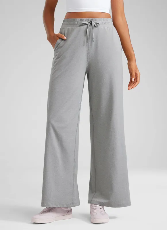 Cloud Jersey Wide Leg Sweatpant 30” sold by CRZ Yoga