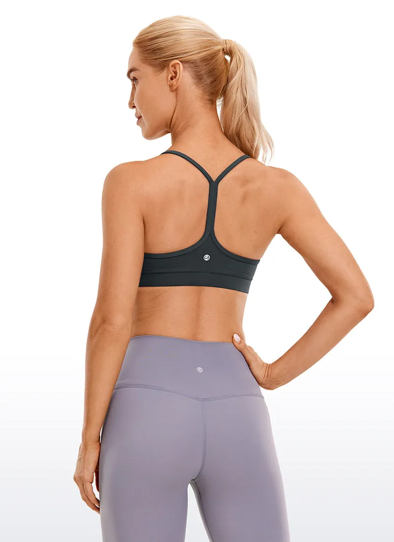 Butterluxe Y Back Spaghetti Thin Strap Bra sold by CRZ Yoga