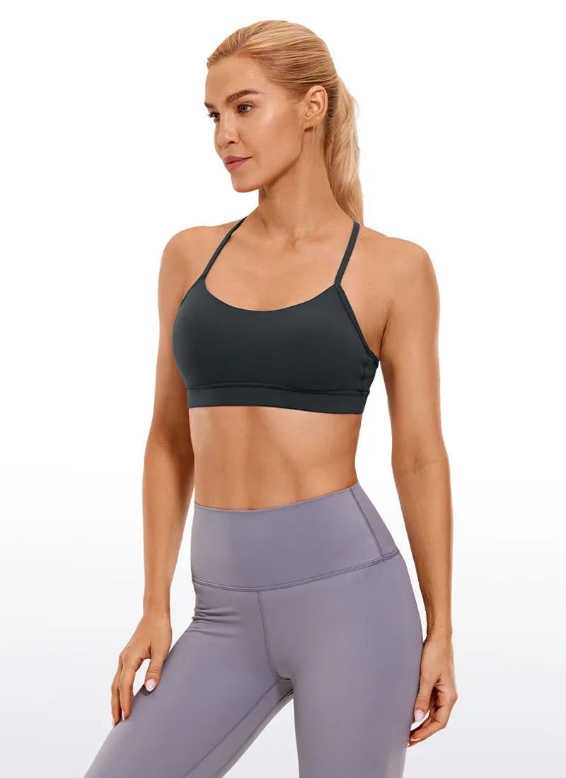 Butterluxe Y Back Spaghetti Thin Strap Bra sold by CRZ Yoga product image thumbnail 2