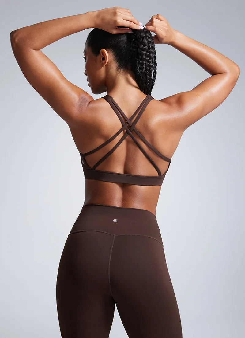 Butterbreeze Criss Cross Back Bra sold by CRZ Yoga
