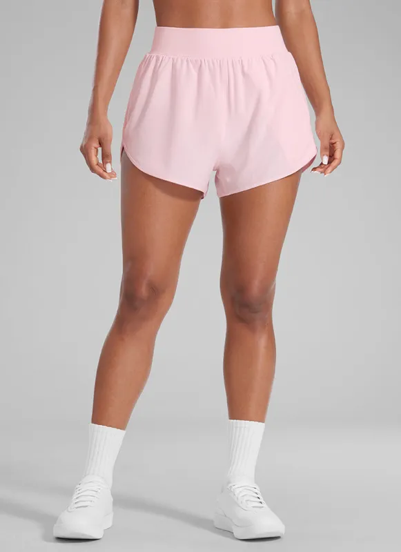 Feathery-Fit Soft Zipper Pocket Dolphin Short 3'' sold by CRZ Yoga