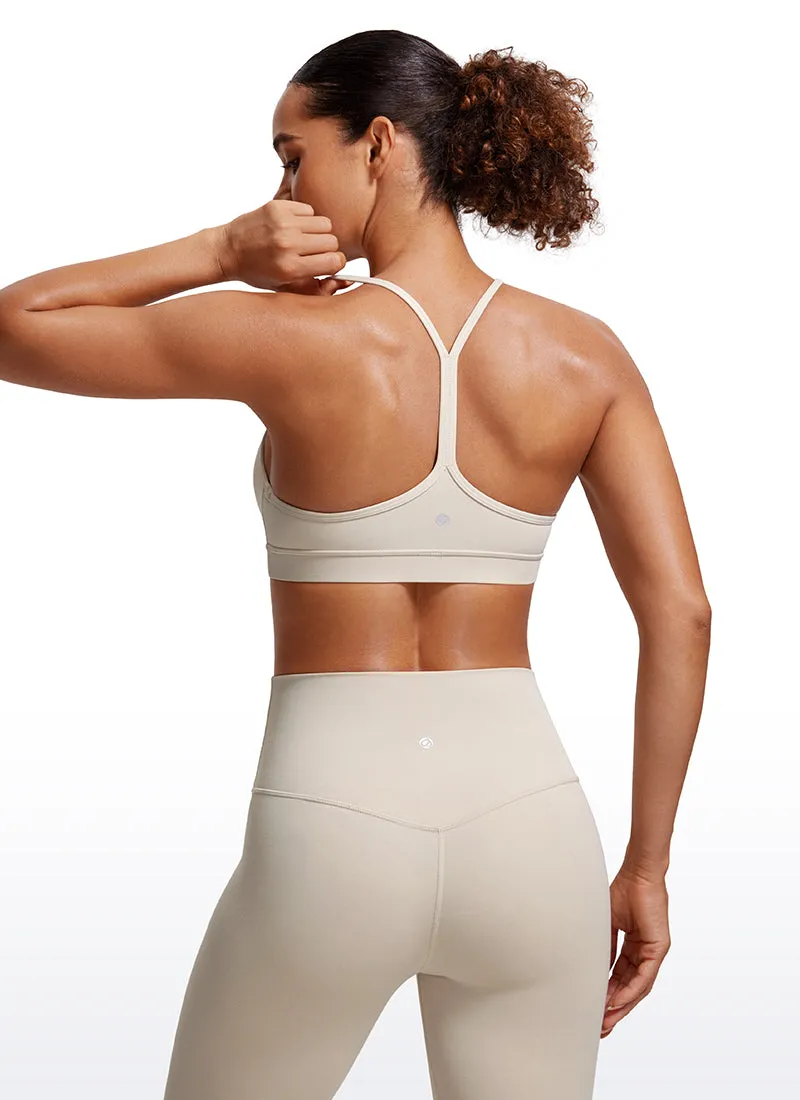 Butterluxe Y Back Spaghetti Thin Strap Bra sold by CRZ Yoga