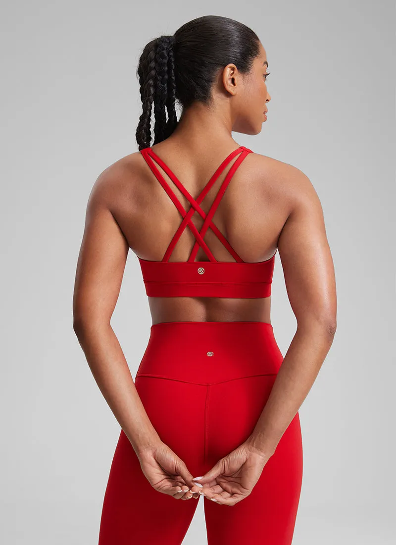 Nakedfeel Cross Back Bra (4 Straps) sold by CRZ Yoga