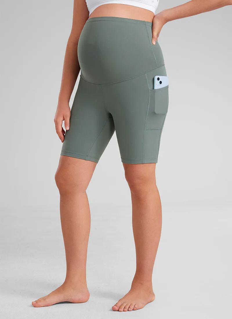 Butterluxe Maternity Pocket Short 8'' sold by CRZ Yoga