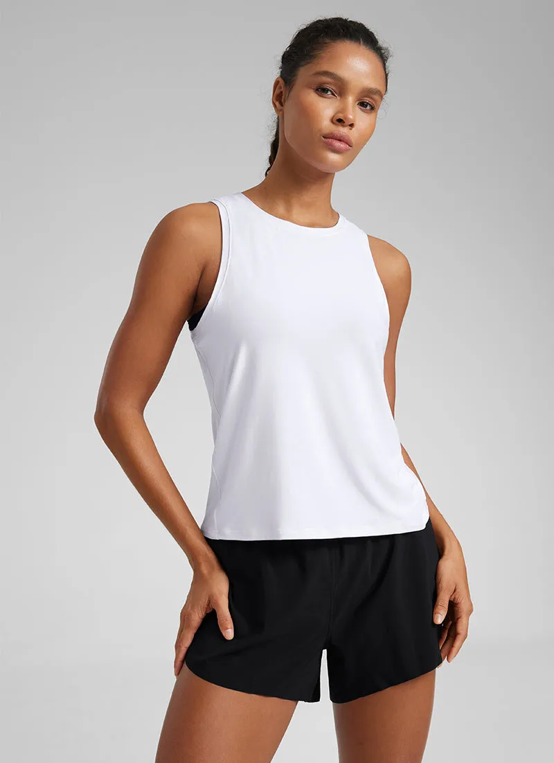 Cloudweight Crew Neck Workout Tank sold by CRZ Yoga