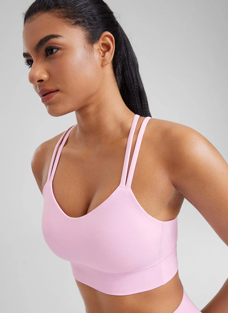 Butterluxe Softness Longline Mold Bra sold by CRZ Yoga product image thumbnail 4