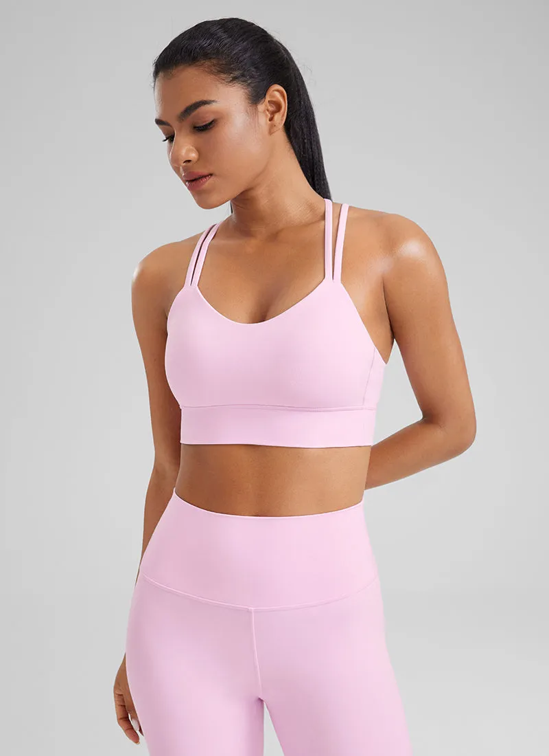 Butterluxe Softness Longline Mold Bra sold by CRZ Yoga