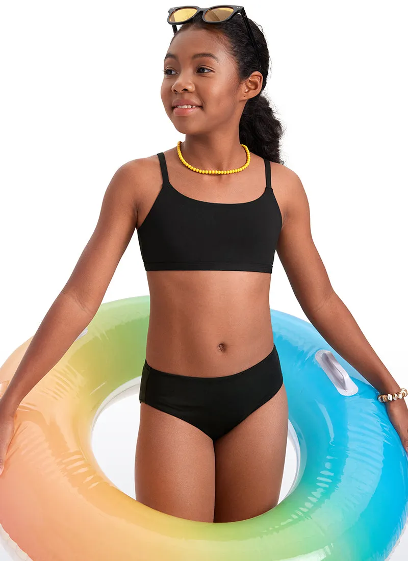 Girls Swimsuit 2 Piece Bikini Set sold by CRZ Yoga product image thumbnail 3