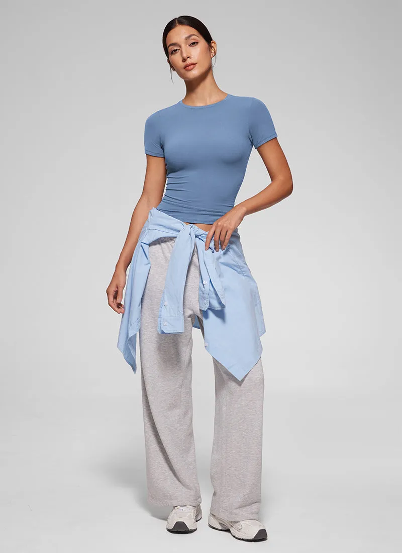 Softembrace Fitted Short Sleeve sold by CRZ Yoga product image thumbnail 5