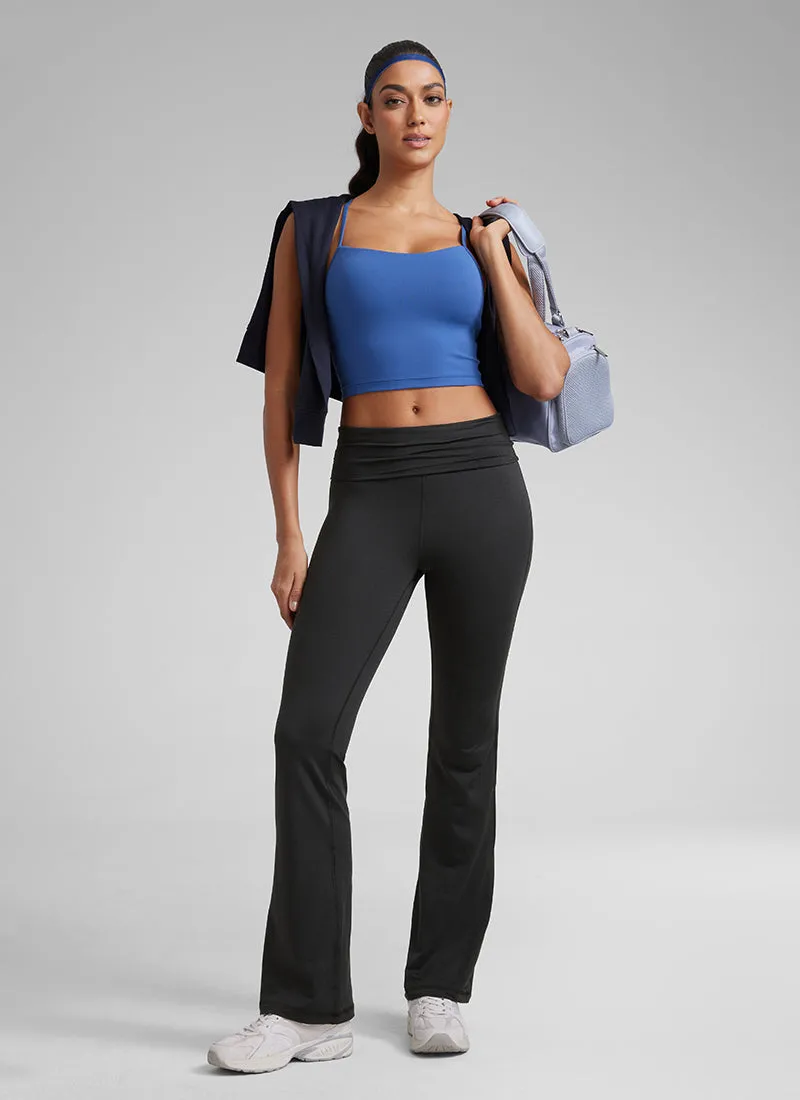 Cloud Jersey Foldover Bootcut 31" sold by CRZ Yoga product image thumbnail 5