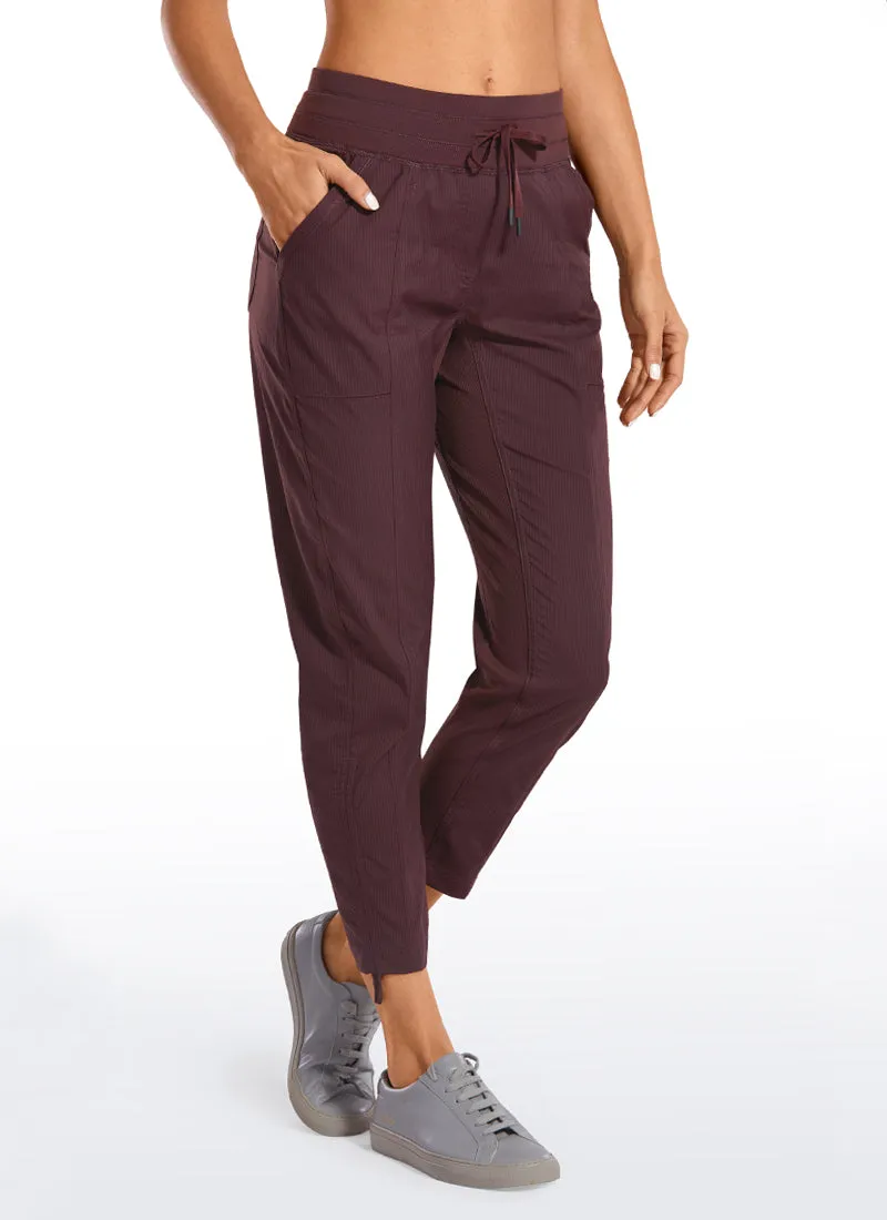 Striped Pants with Pockets 25''- Cinched Leg sold by CRZ Yoga product image thumbnail 3