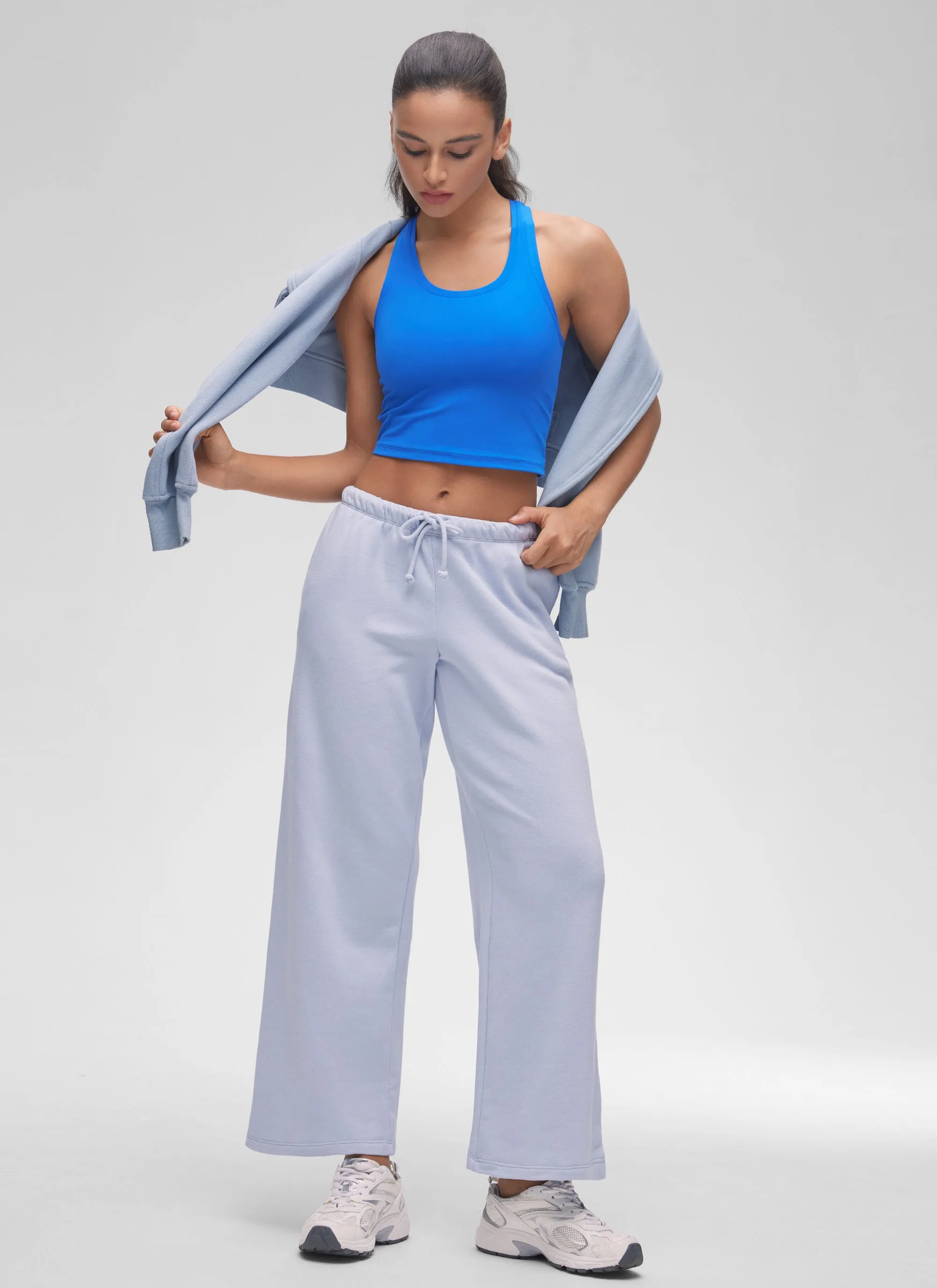 Butterluxe Cropped Racerback Tank sold by CRZ Yoga product image thumbnail 5