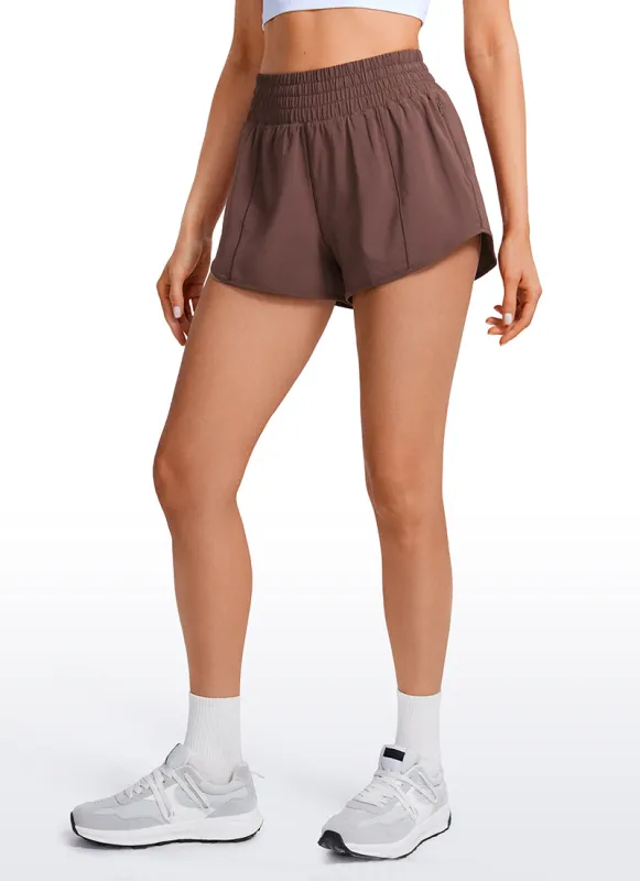 Feathery-Fit Soft Lined Zip Pocket Short 2.5'' sold by CRZ Yoga
