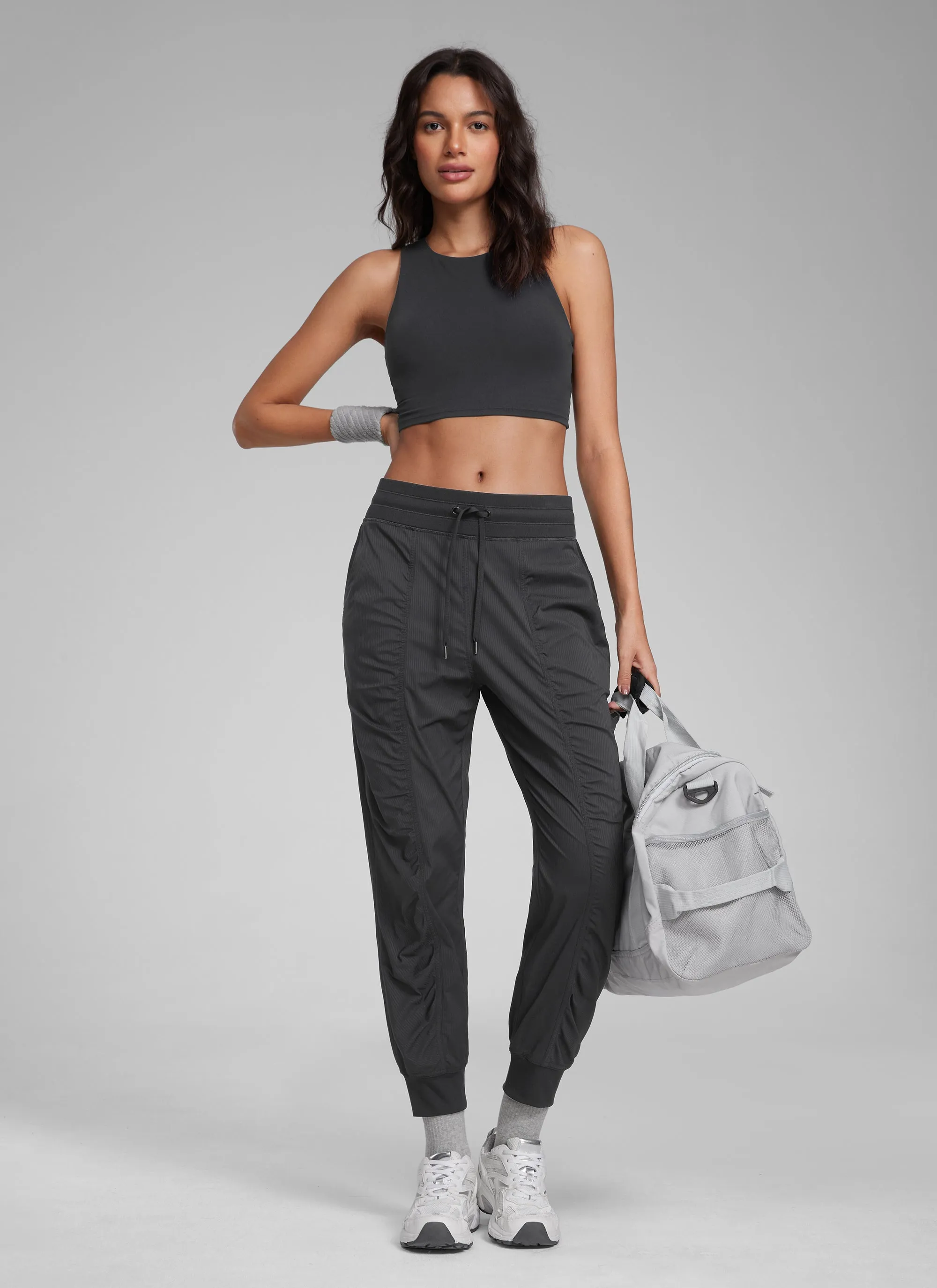 Striped Ruched Pocket Jogger 26'' sold by CRZ Yoga product image thumbnail 2