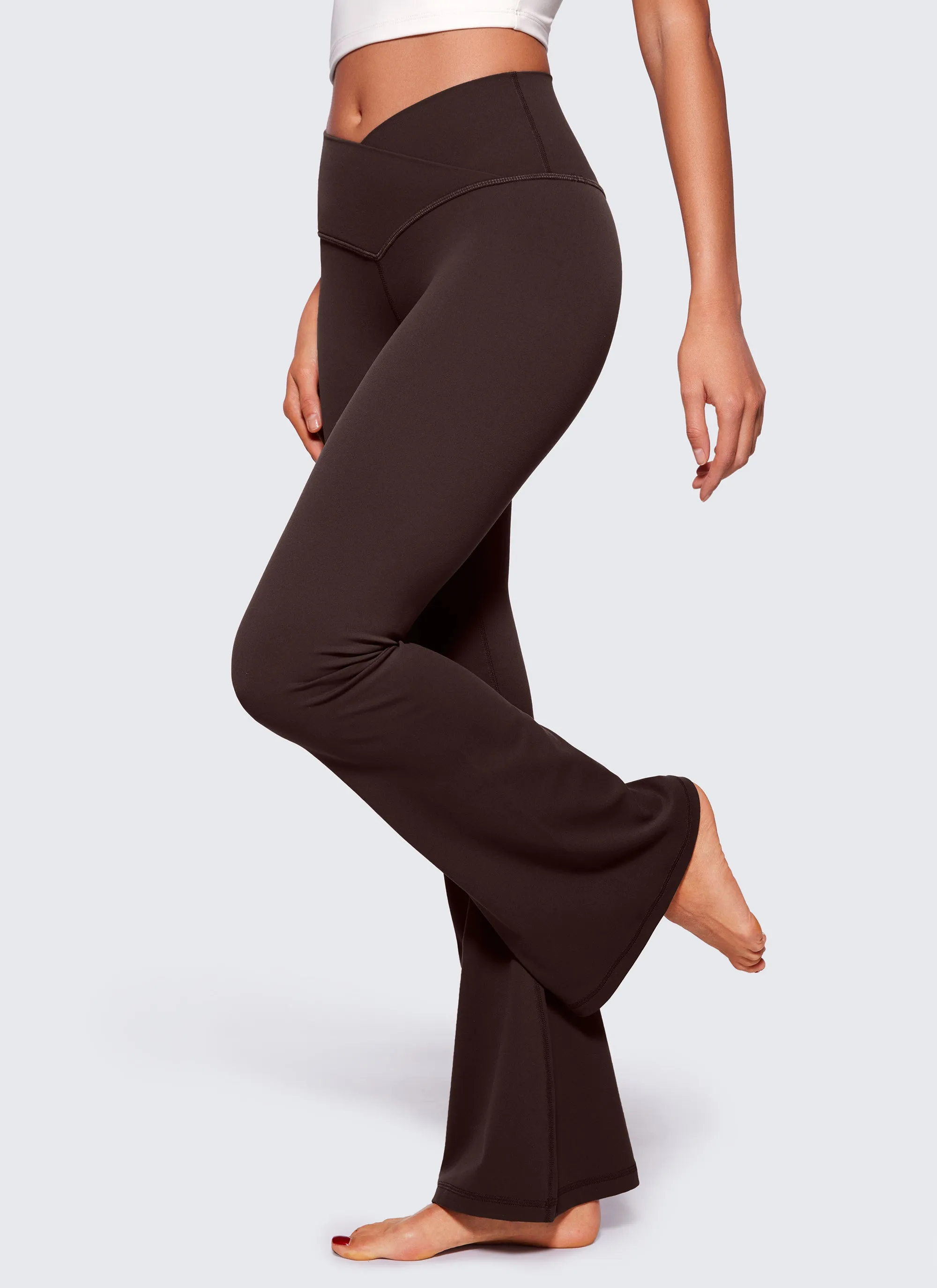 Butterluxe Crossover Flare Legging 29'' sold by CRZ Yoga product image thumbnail 4
